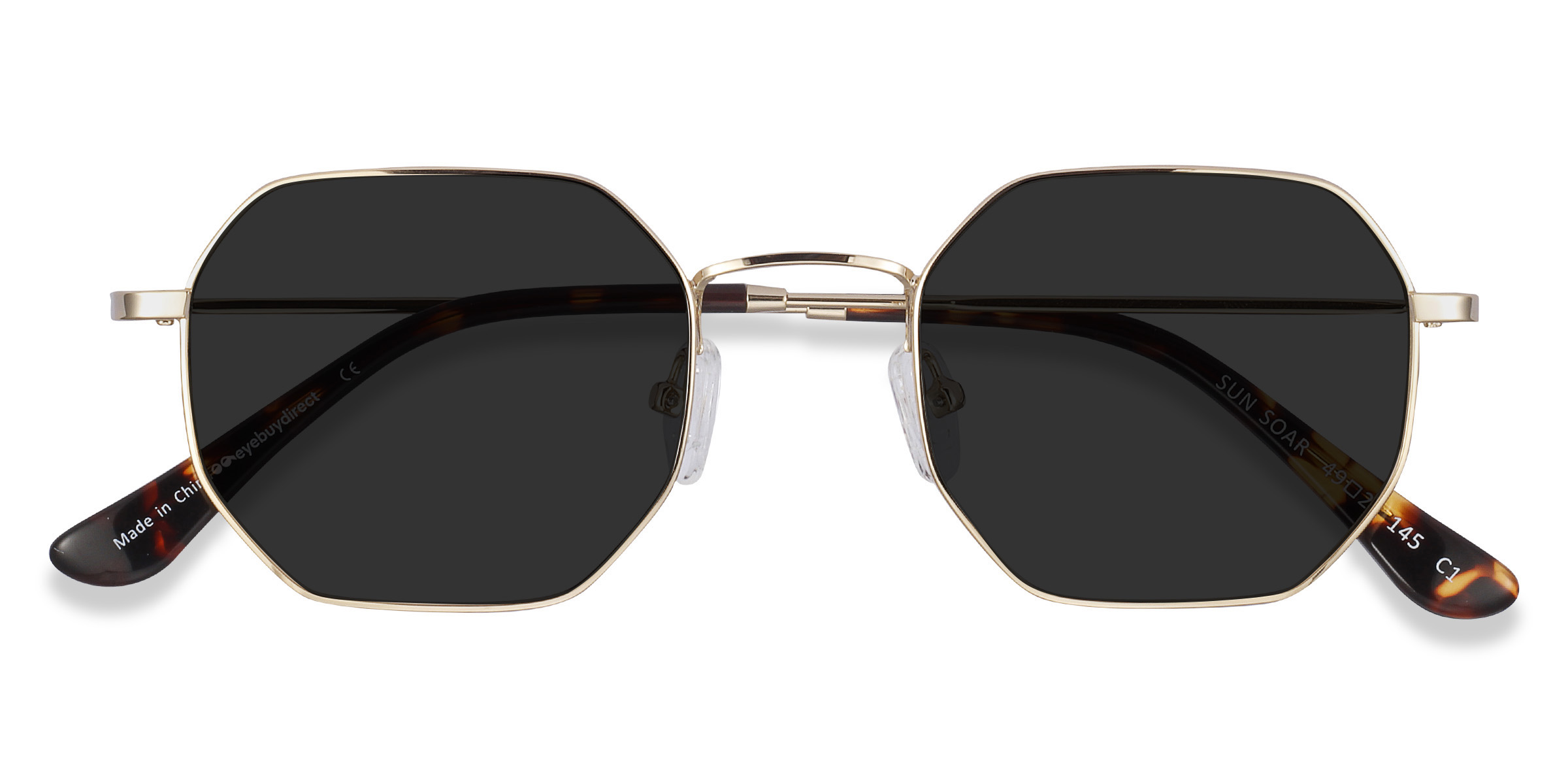 Unisex s geometricMetal Prescription sunglasses - Eyebuydirect s Sun Soar