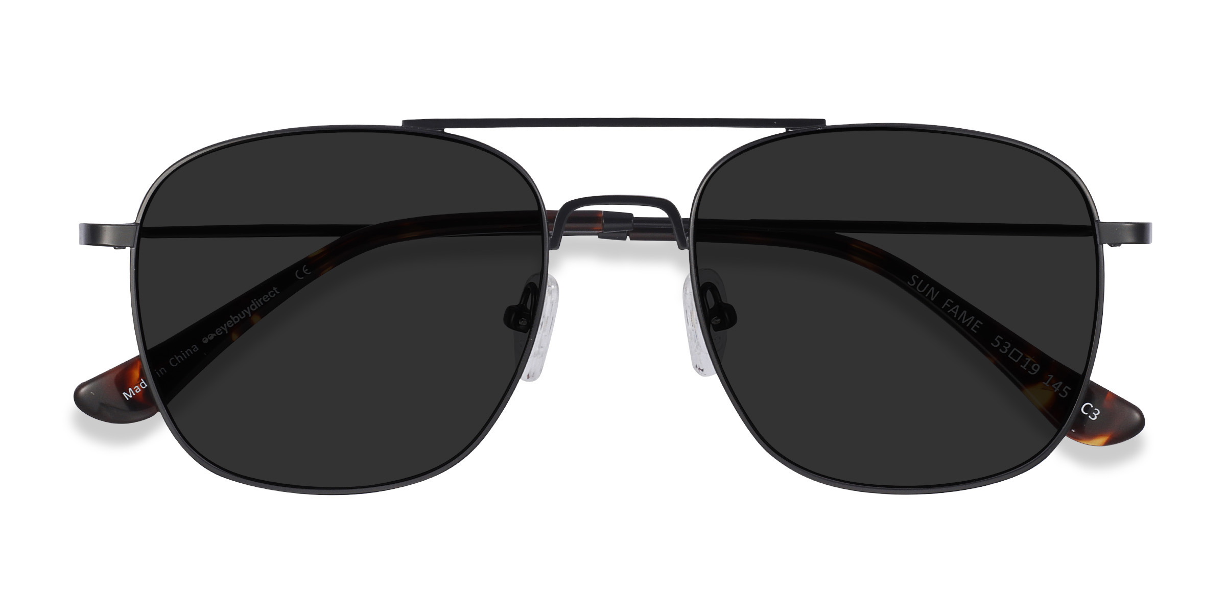 Unisex s aviatorMetal Prescription sunglasses - Eyebuydirect s Sun Fame
