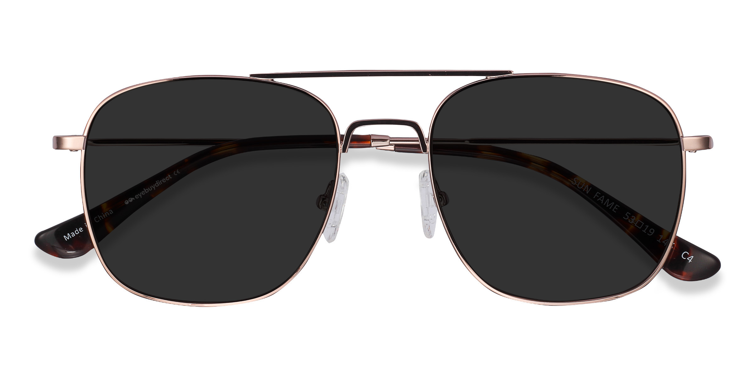 Unisex s aviatorMetal Prescription sunglasses - Eyebuydirect s Sun Fame