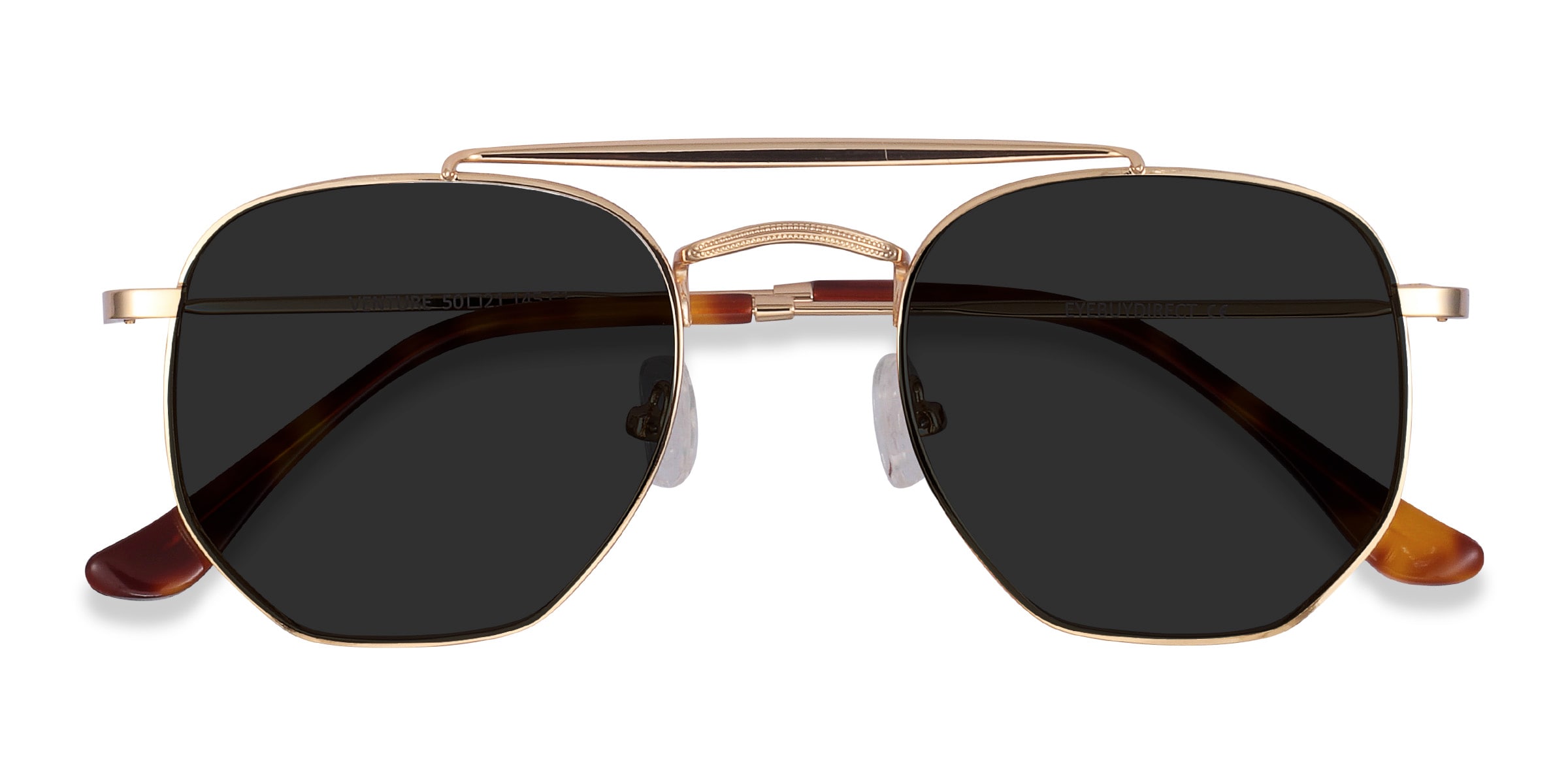 venture-avant-garde-gold-aviator-shades-eyebuydirect