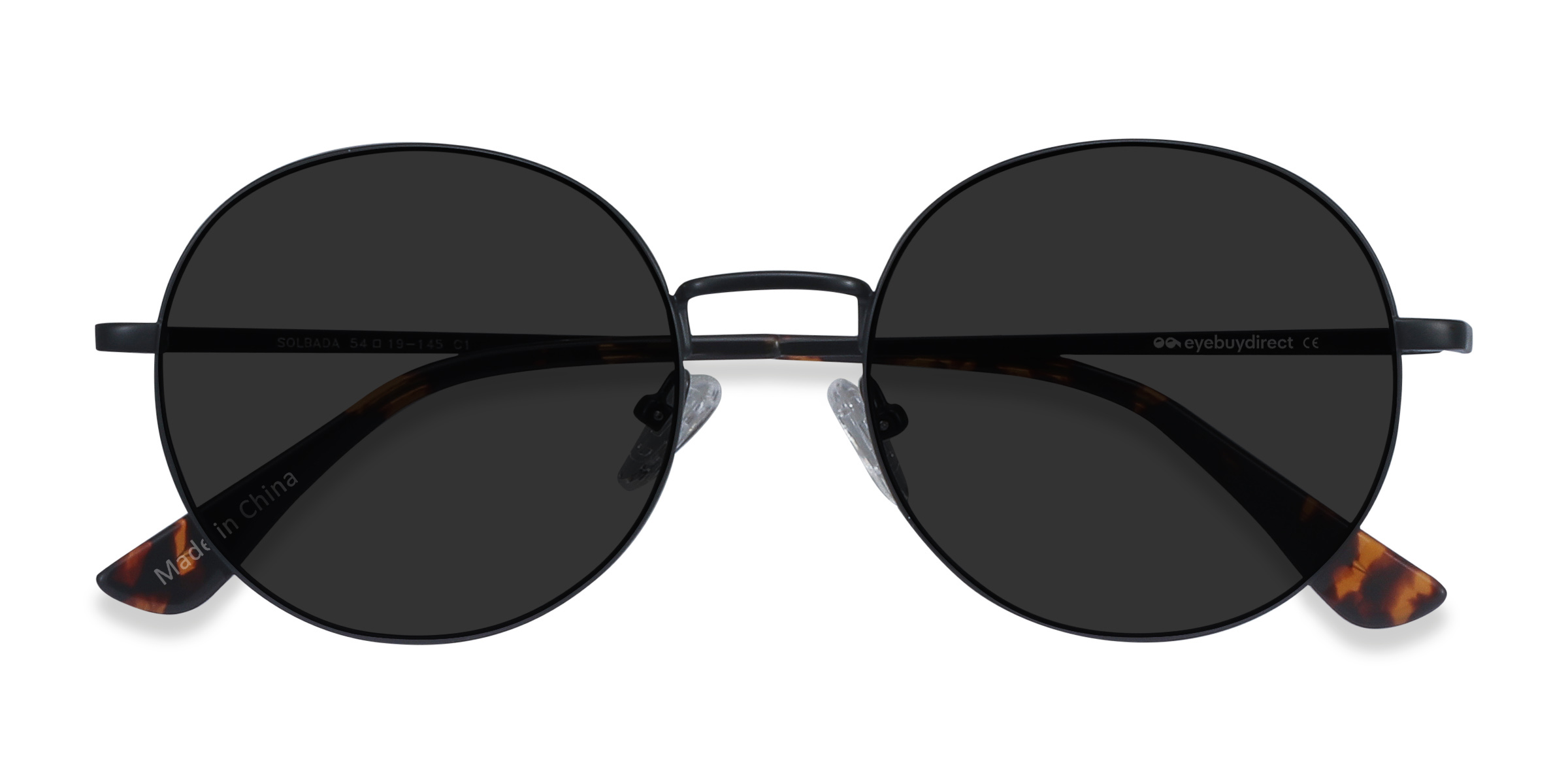 Unisex s roundMetal Prescription sunglasses - Eyebuydirect s Solbada