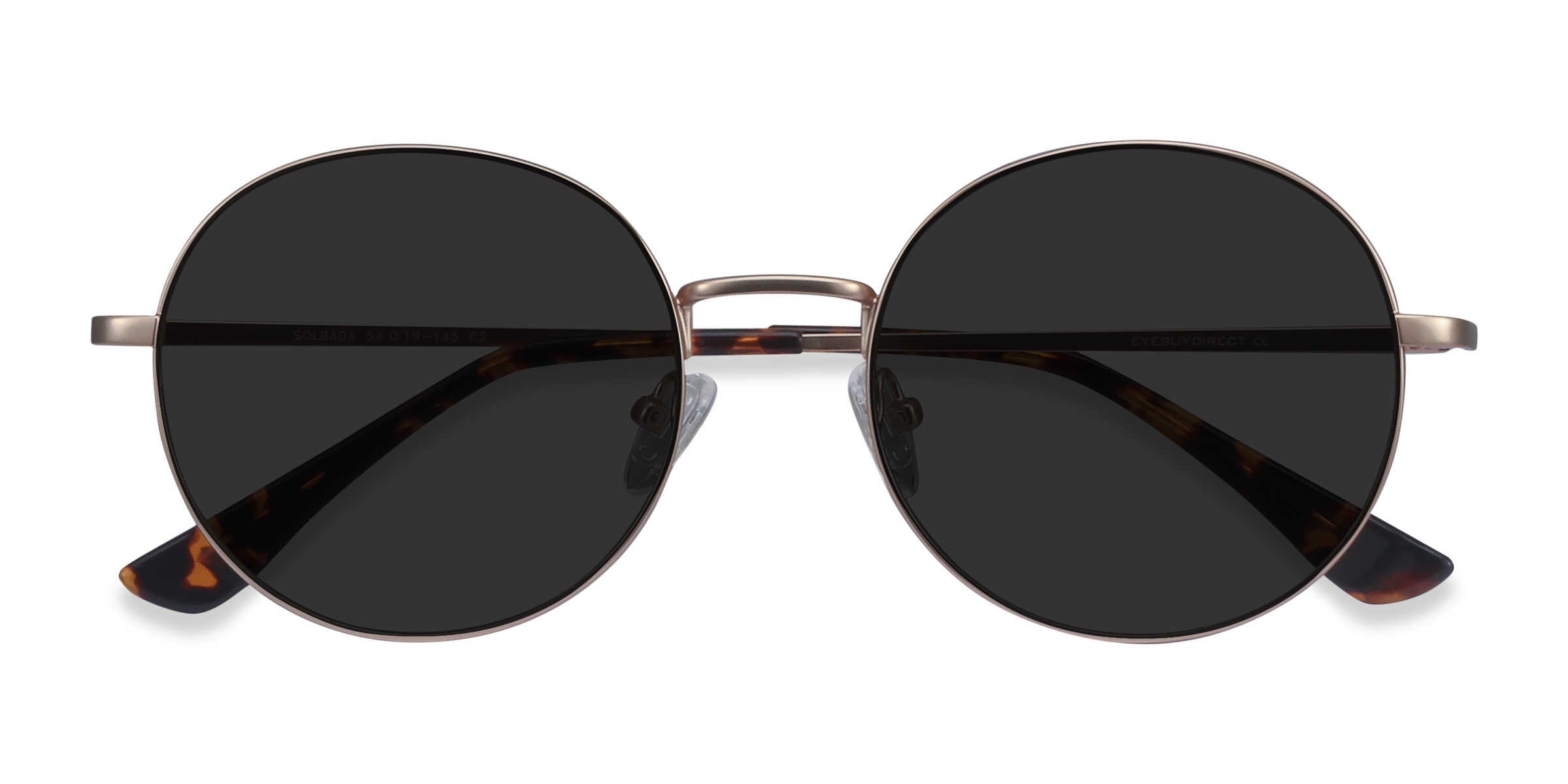Unisex s roundMetal Prescription sunglasses - Eyebuydirect s Solbada