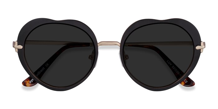 Black Luv -  Metal Sunglasses