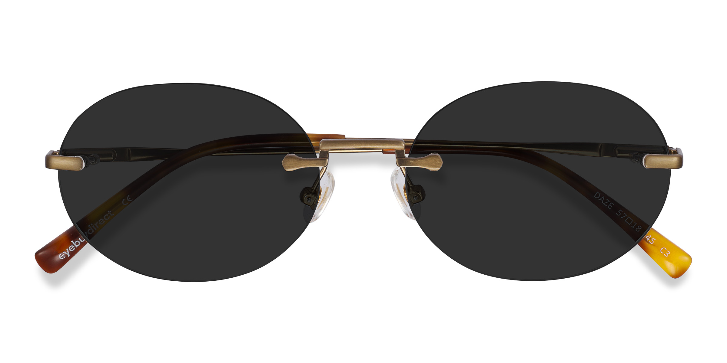 Unisex s ovalMetal Prescription sunglasses - Eyebuydirect s Daze