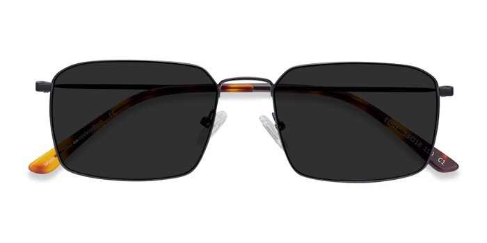 Black Edge -  Metal Sunglasses