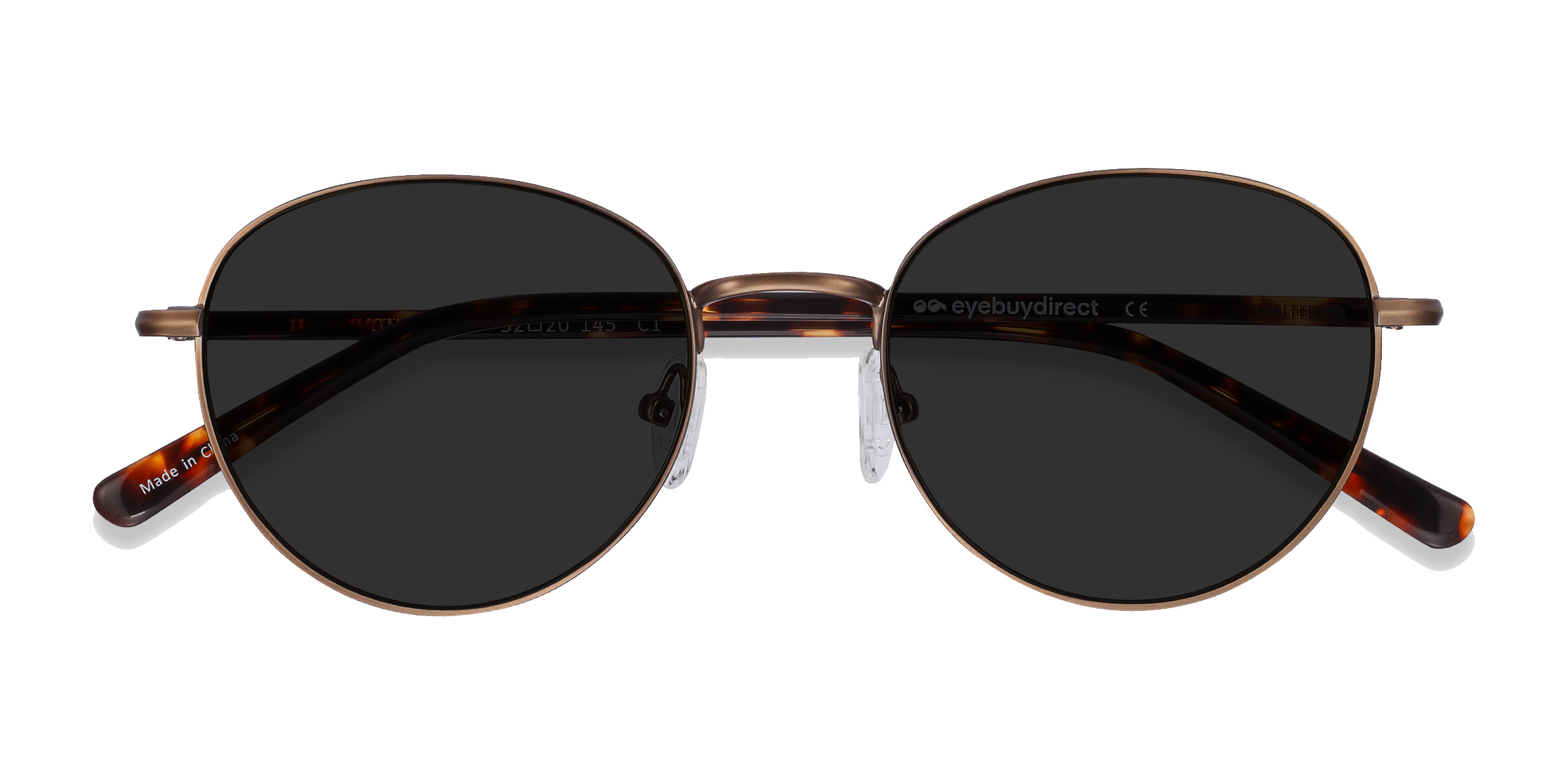Unisex s roundAcetate, Metal Prescription sunglasses - Eyebuydirect s Span