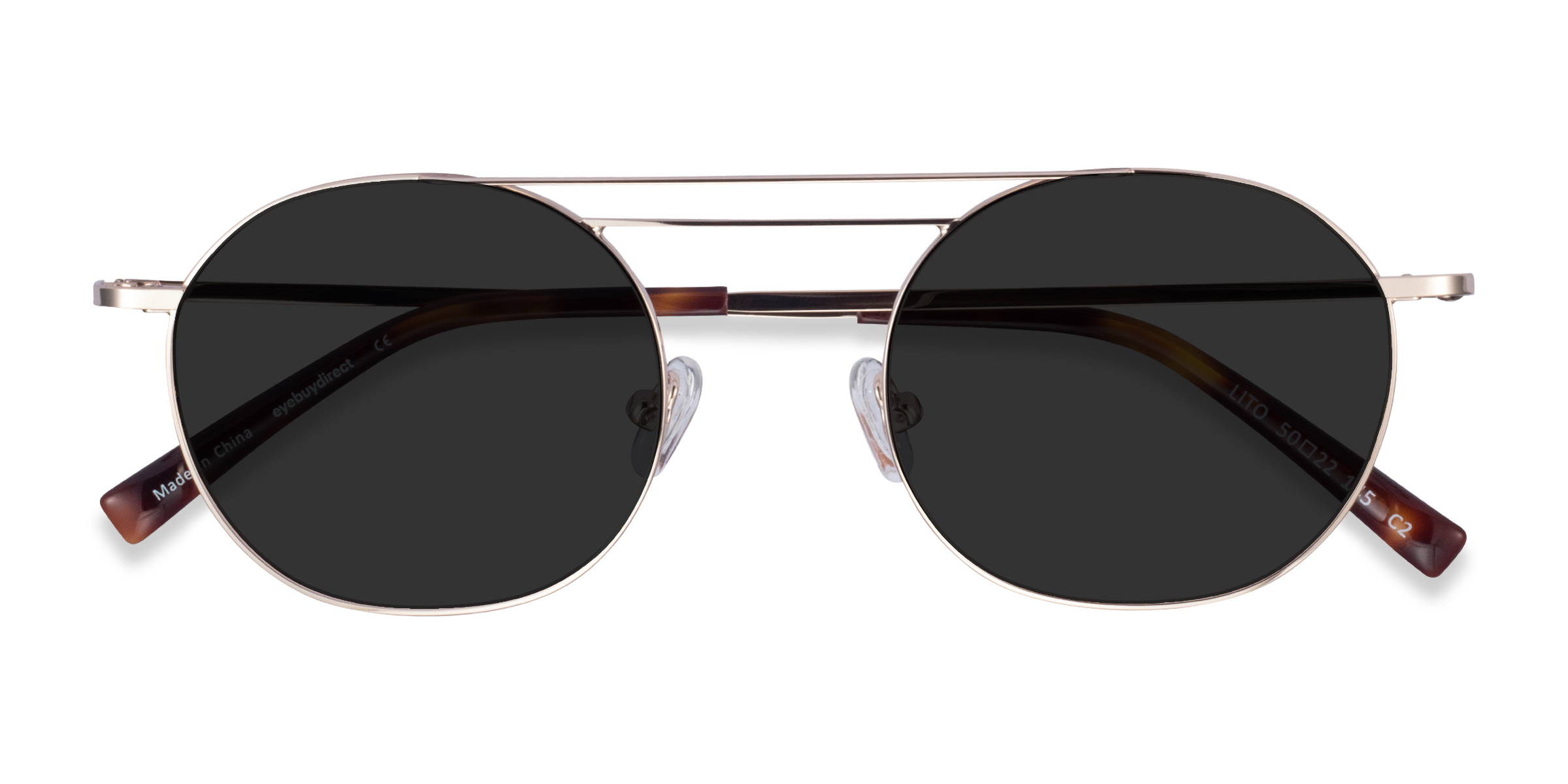 Unisex s aviatorMetal Prescription sunglasses - Eyebuydirect s Lito