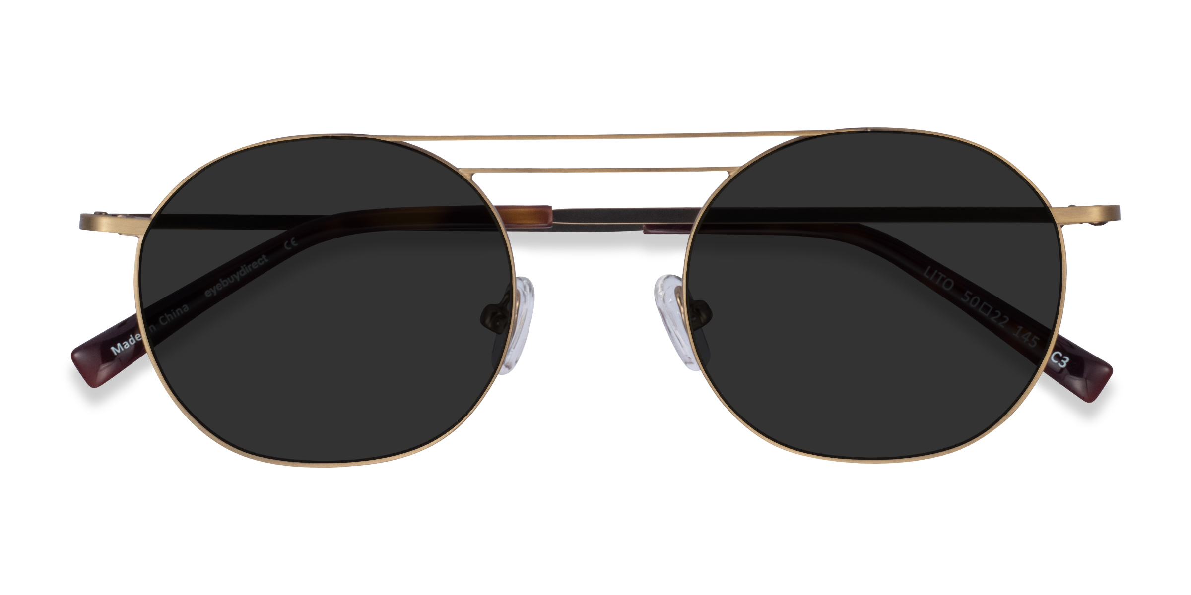 Unisex s aviatorMetal Prescription sunglasses - Eyebuydirect s Lito