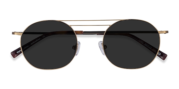 Bronze Lito -  Metal Sunglasses