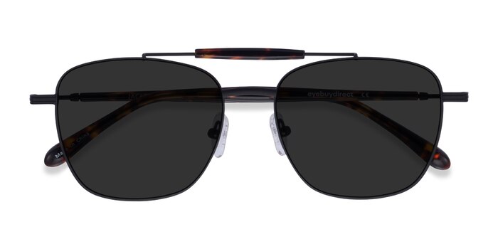 Black Tortoise Jackson -  Acetate Sunglasses