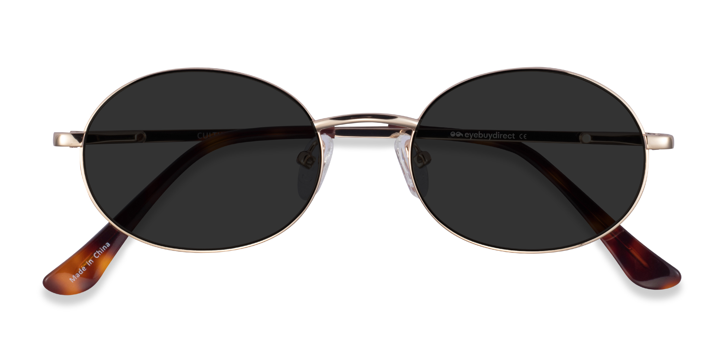 Unisex s ovalMetal Prescription sunglasses - Eyebuydirect s Culture