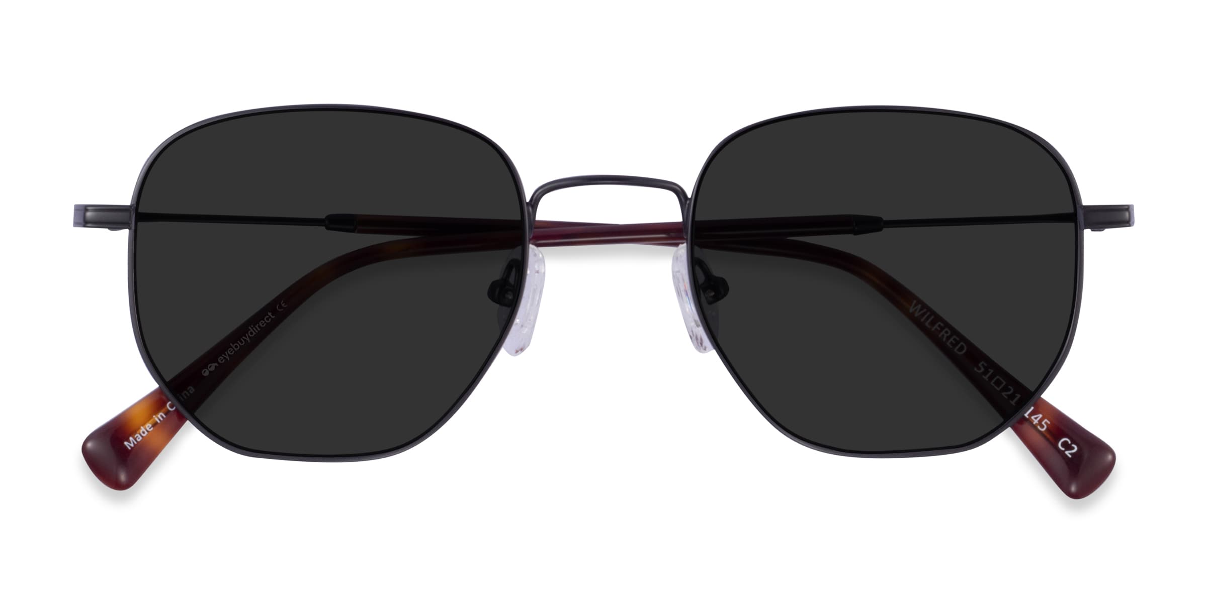 Wilfred - Geometric Black Frame Prescription Sunglasses | Eyebuydirect