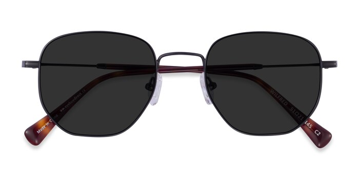 Black Wilfred -  Metal Sunglasses