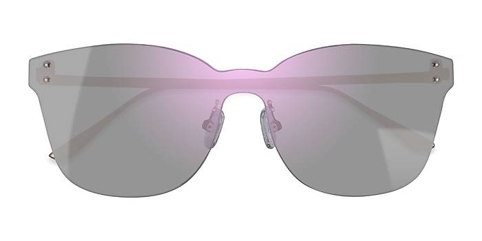 Matte Gold Refract -  Metal Sunglasses