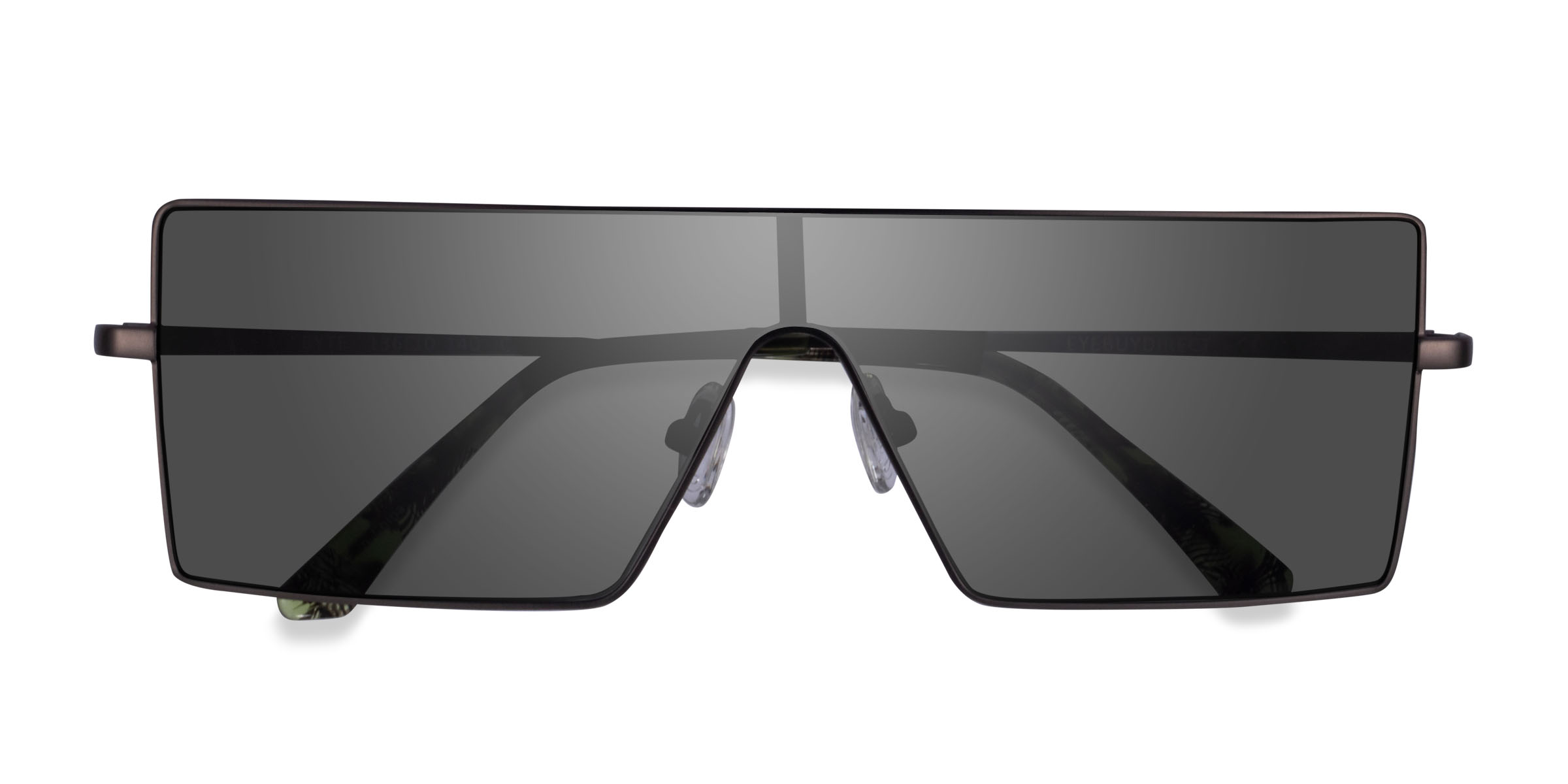 Unisex s rectangleMetal Prescription sunglasses - Eyebuydirect s Byte