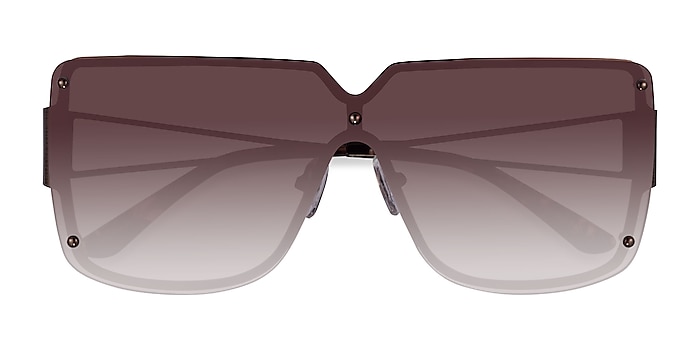 Brown  Machina -  Metal Sunglasses