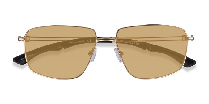 Matte Gold Vitality -  Metal Sunglasses