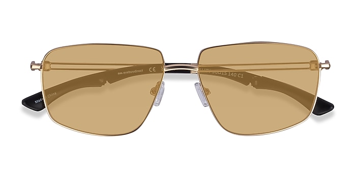 Matte Gold Vitality -  Metal Sunglasses
