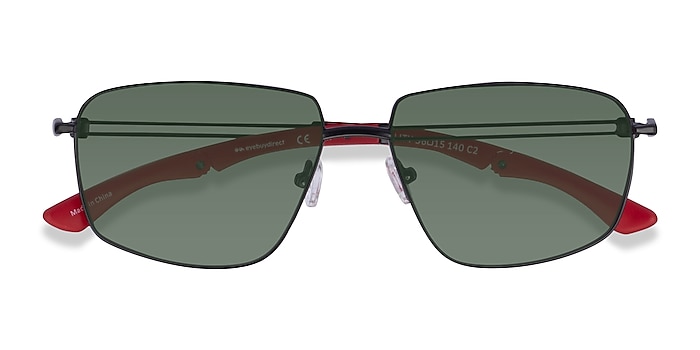 Matte Black Vitality -  Metal Sunglasses