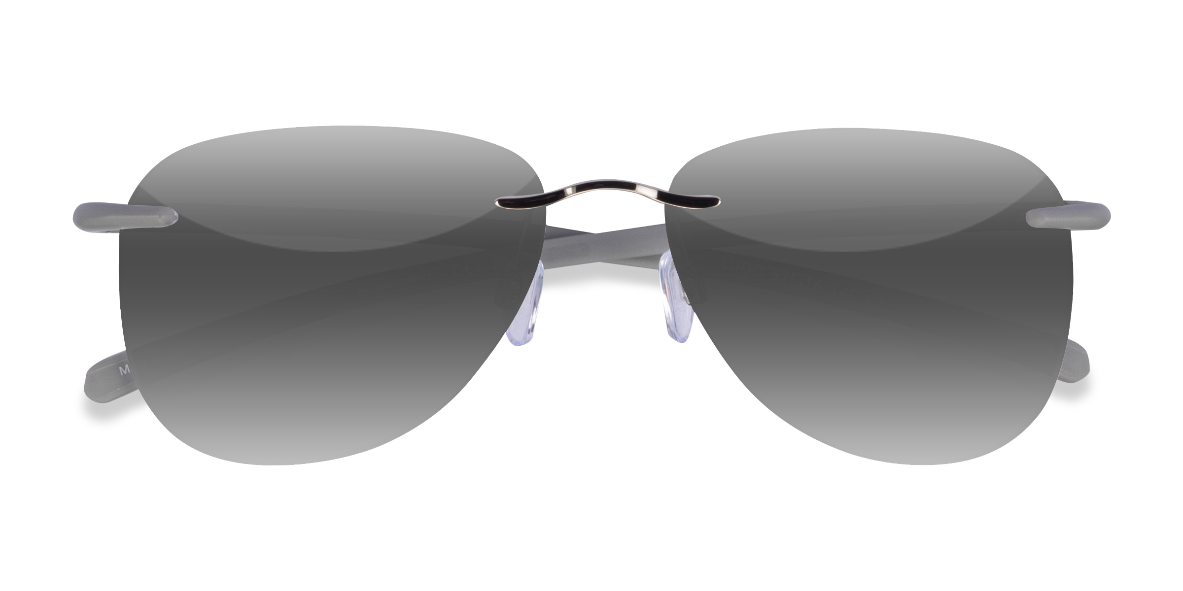 Unisex s aviatorMetal,Plastic Prescription sunglasses - Eyebuydirect s Ludo