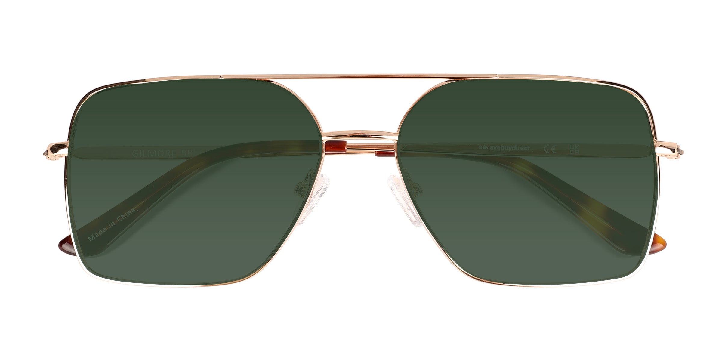 Gilmore - Aviator Black Frame Sunglasses For Men | Eyebuydirect Canada