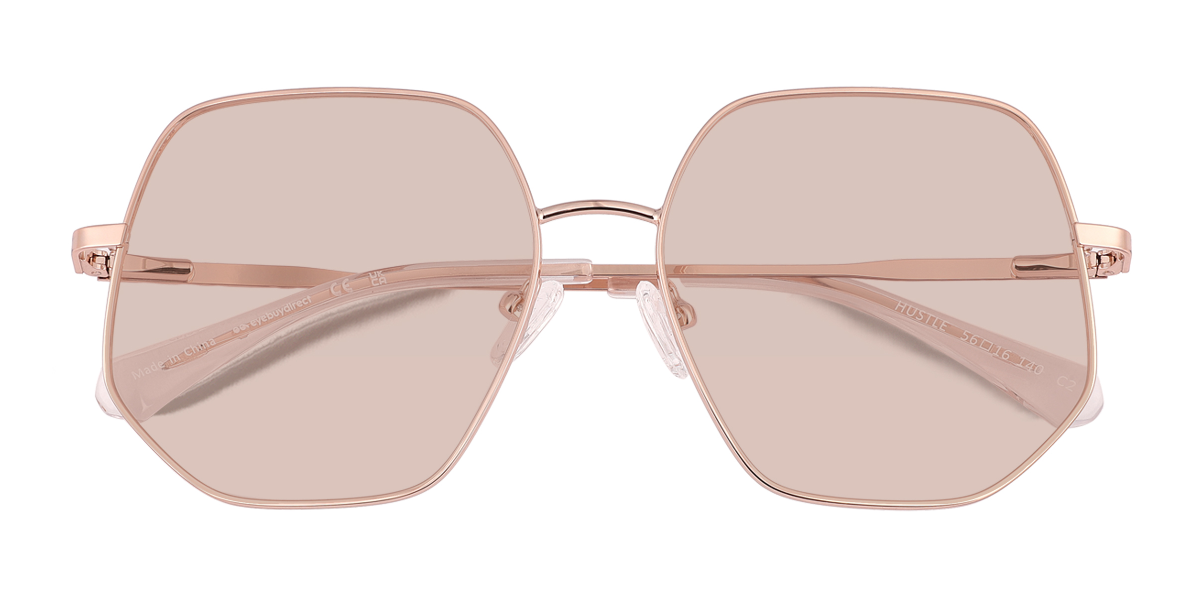 Unisex s squareMetal Prescription sunglasses - Eyebuydirect s Hustle