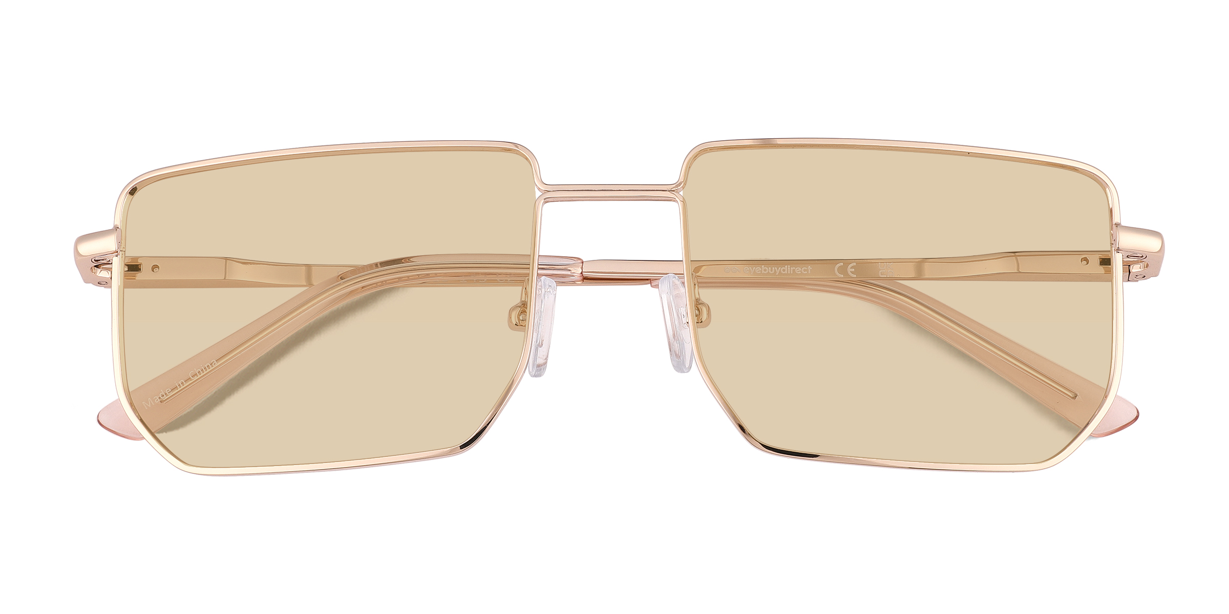 Unisex s rectangleMetal Prescription sunglasses - Eyebuydirect s Remix