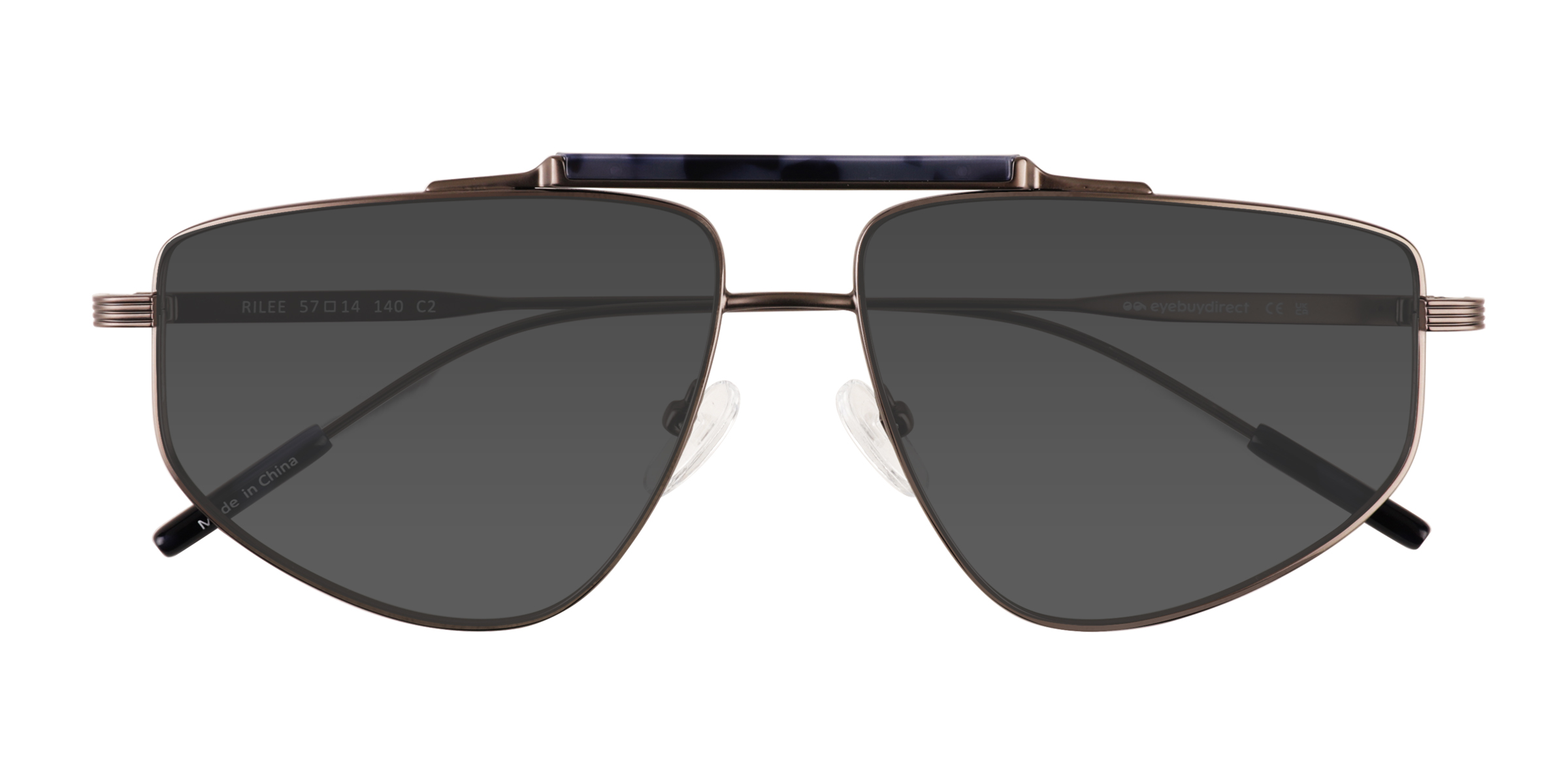 Male s aviator Metal Prescription sunglasses - Eyebuydirect s Rilee