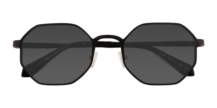 Matte Black Rider -  Alliage d’Aluminium Lunettes de soleil