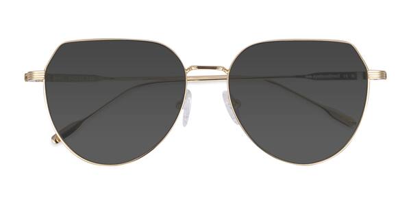 Gold Riva -  Metal Sunglasses