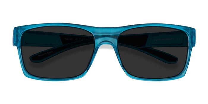 Blue Game -  Plastic Sunglasses