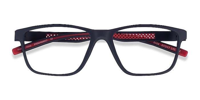 Blue Red Base -  Plastic Eyeglasses