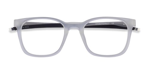 Male S Square Clear Metal,Plastic Prescription Eyeglasses - Eyebuydirect S Club