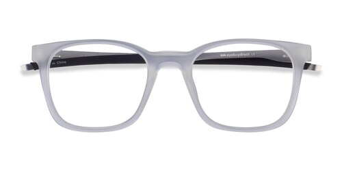 Male S Square Clear Metal,Plastic Prescription Eyeglasses - Eyebuydirect S Club