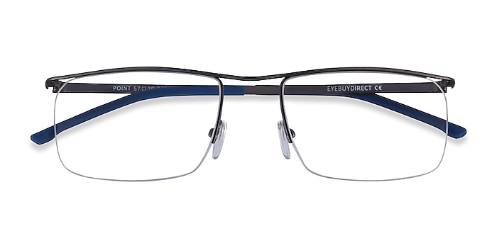 Gunmetal  Point -  Metal Eyeglasses