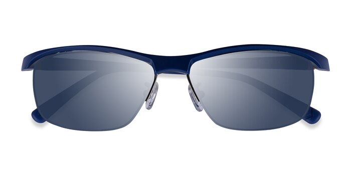 Matte Navy Yard -  Plastic Sunglasses
