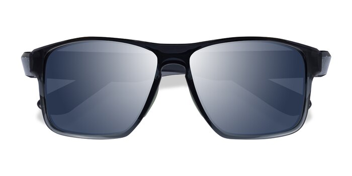 Gray Green Running -  Plastic Sunglasses