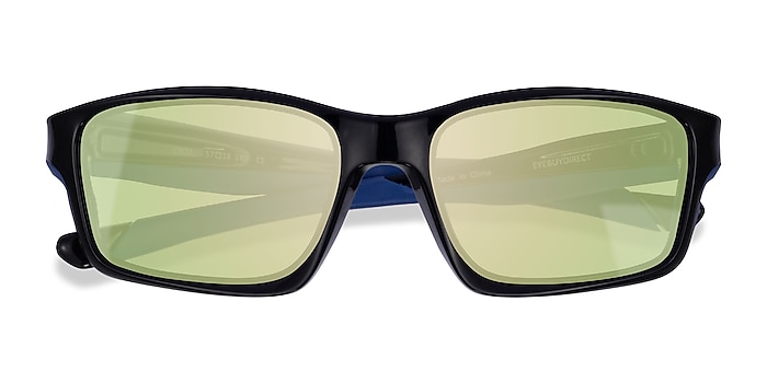 Black Blue Cycle -  Plastic Sunglasses