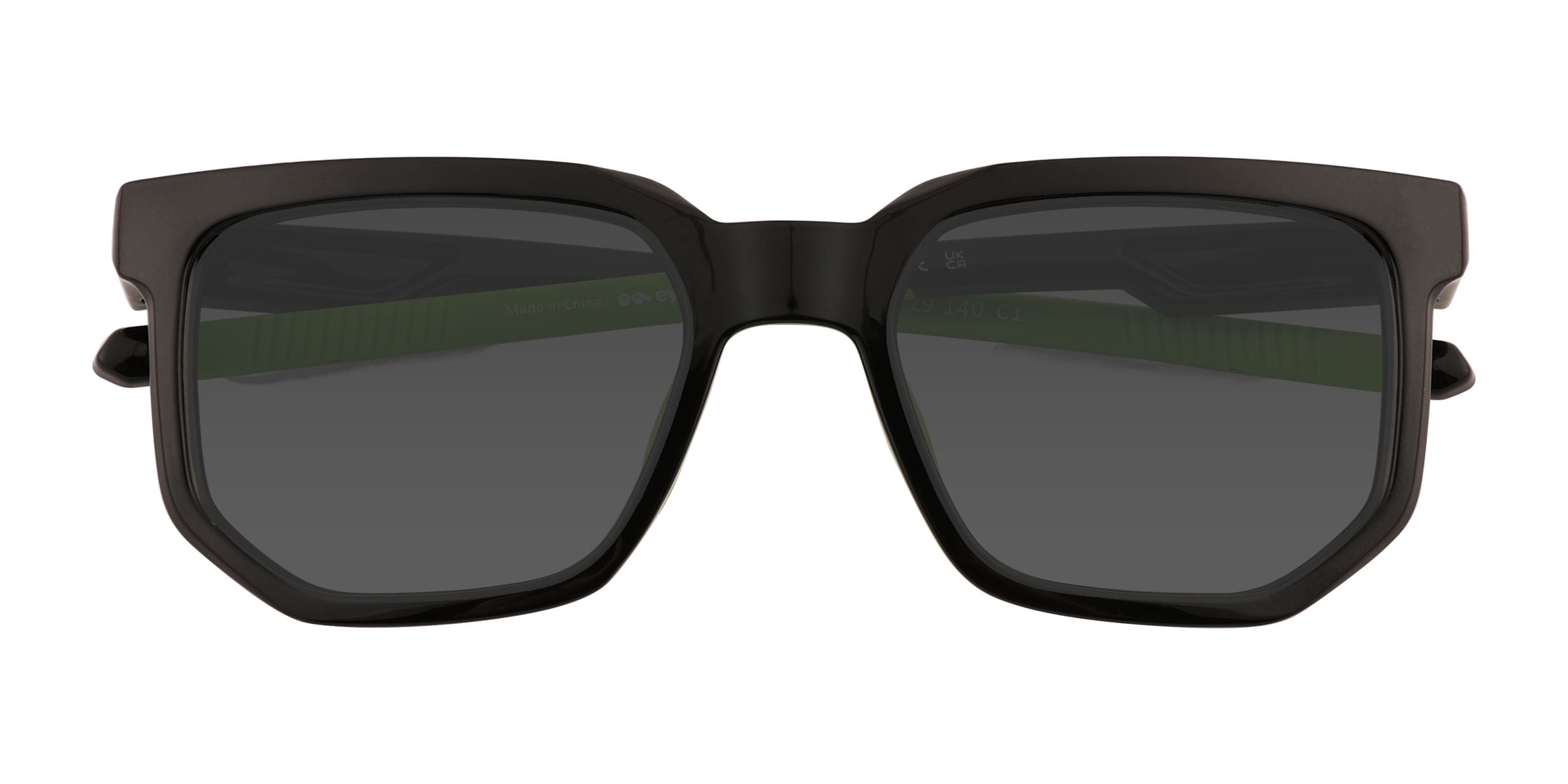 Lunettes Vintage OD 1792 Noir - Monture Carrée Acétate - NOS (neuves Sans étiquette)