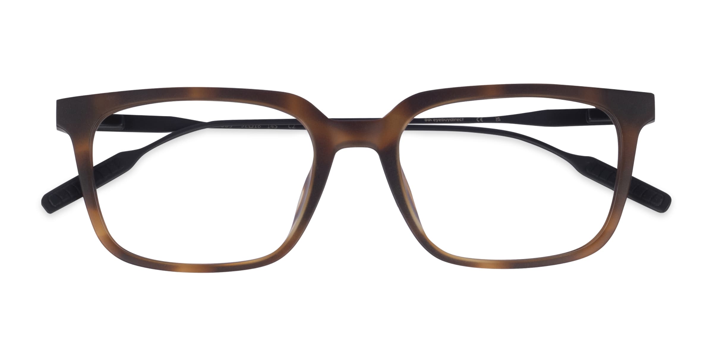 Male s rectangle Tortoise AcetateMetal Prescription eyeglasses - Eyebuydirect s Woods 234$