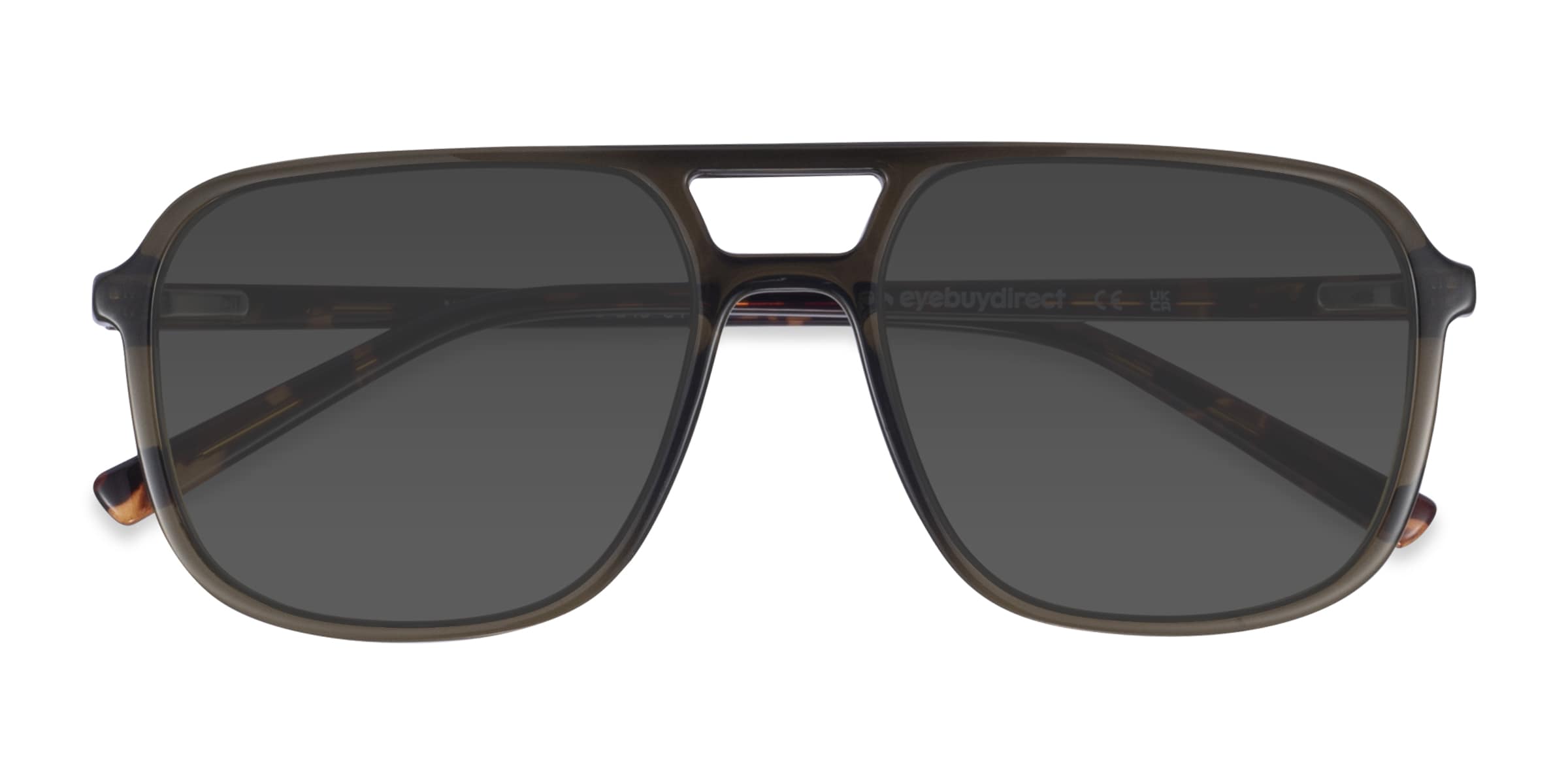 Unisex s aviator Green Plastic Prescription sunglasses - Eyebuydirect s Novota $33
