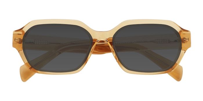 Jaune Collins -  Acétate Lunettes de soleil