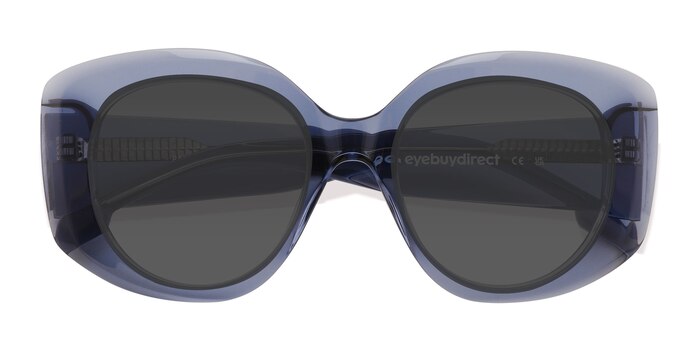 Clear Blue Pascale -  Acétate Lunettes de soleil