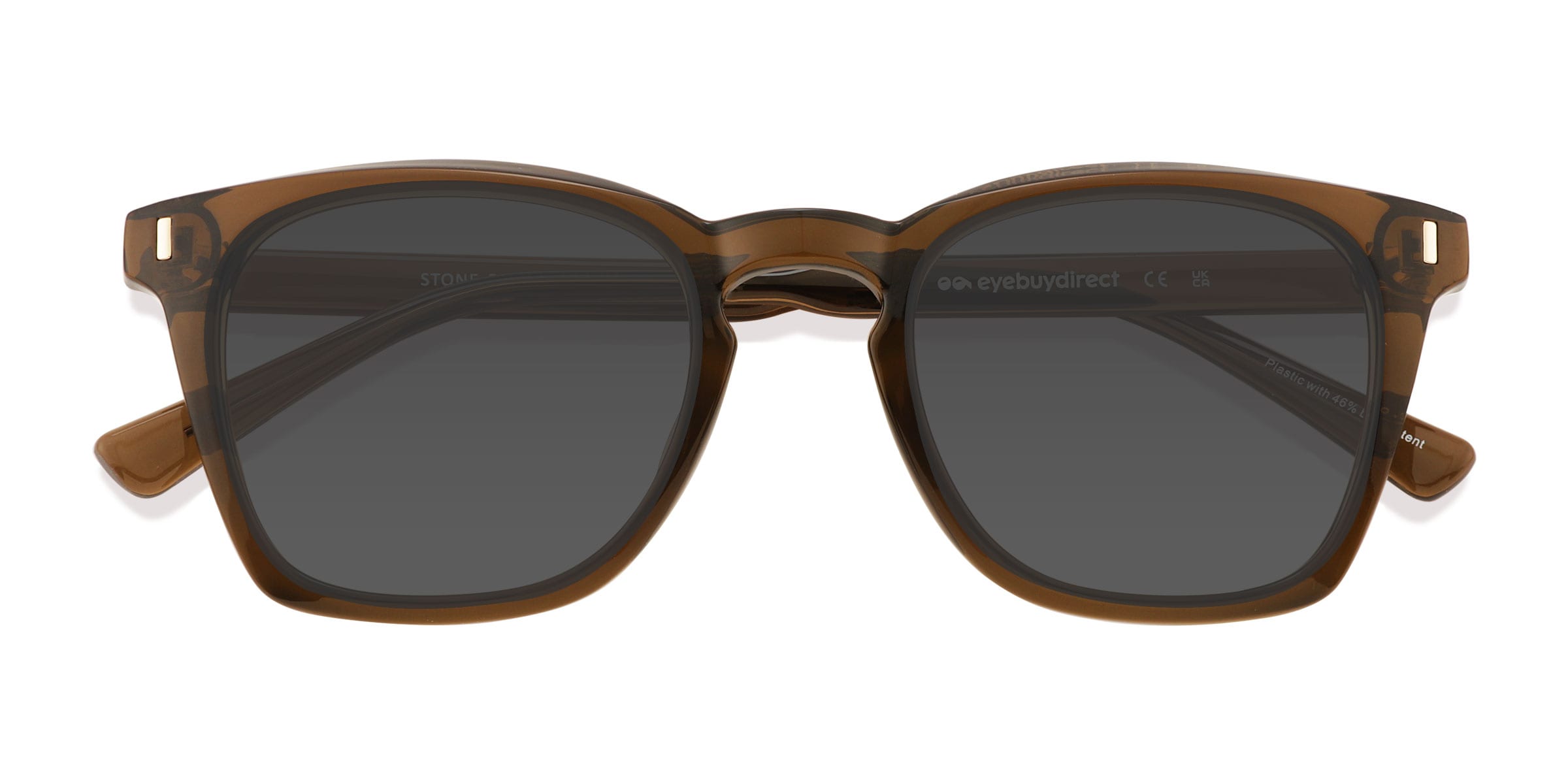 Unisex s square Clear Green Eco FriendlyPlastic Prescription sunglasses - Eyebuydirect s Stone 39$