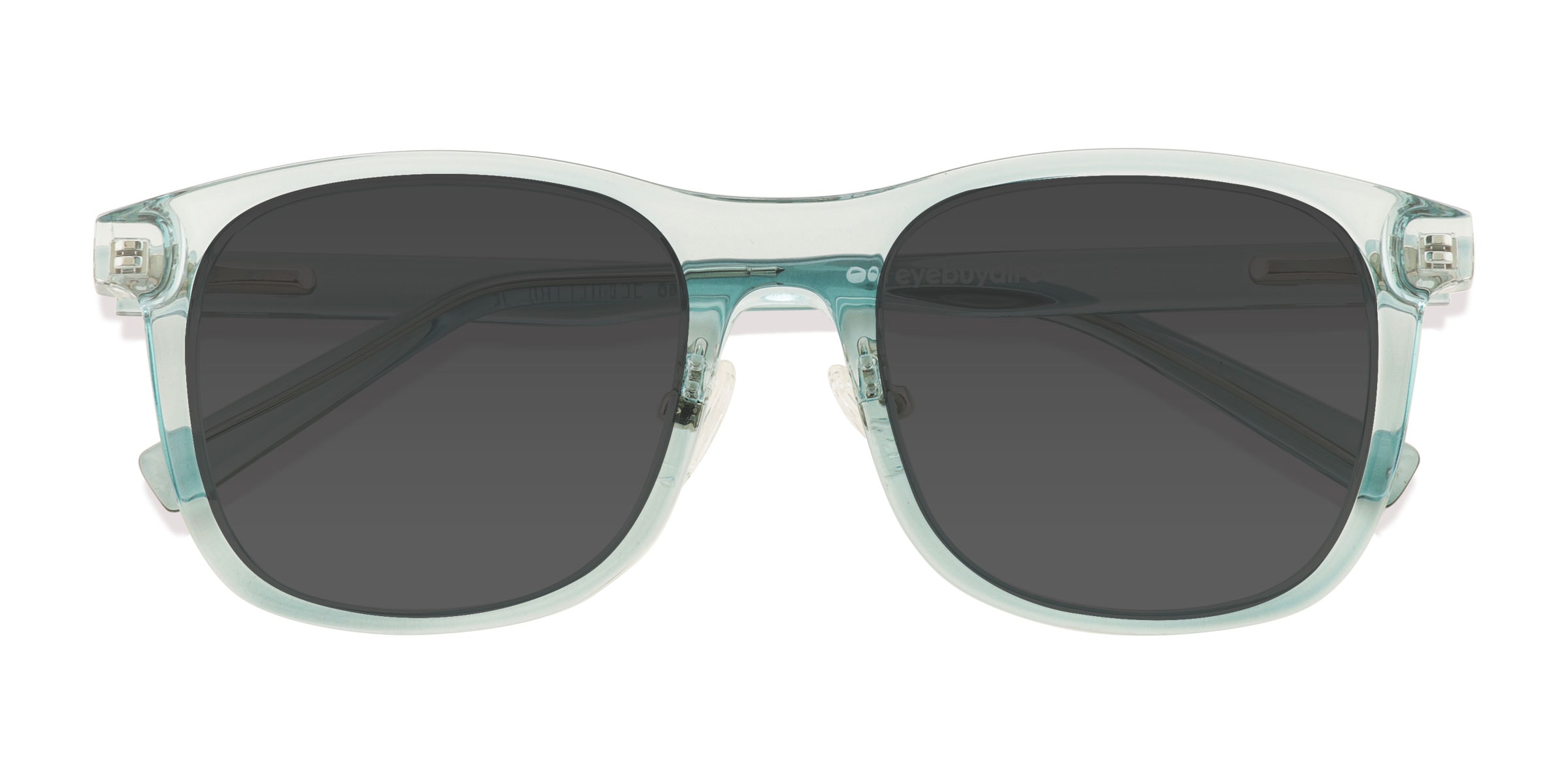 Unisex s square Clear Green Plastic Prescription sunglasses - Eyebuydirect s Jamboree