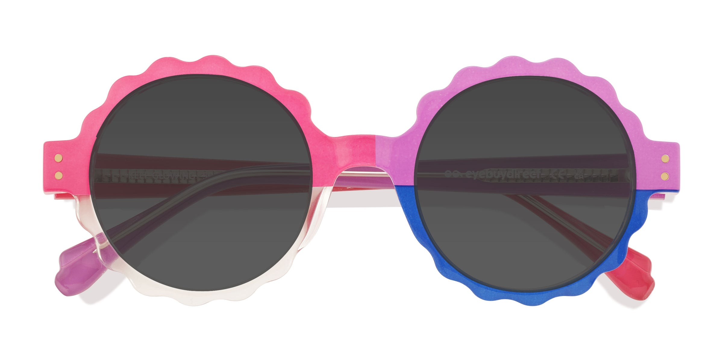 Unisex s geometric Multicolor Plastic Prescription sunglasses - Eyebuydirect s Keep Glowing $49