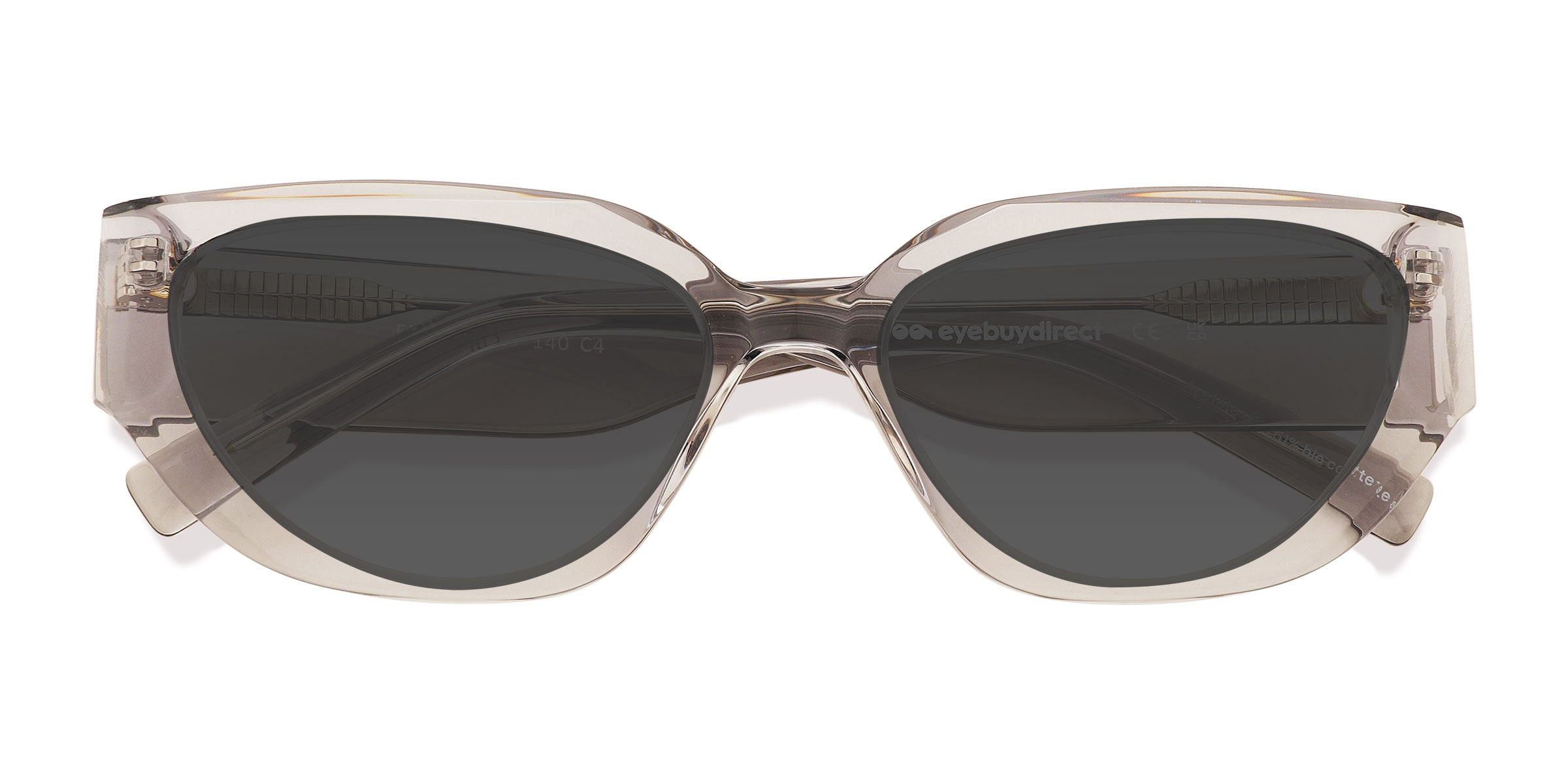 Unisex s horn Gray AcetateEco Friendly Prescription sunglasses - Eyebuydirect s Edie 56$