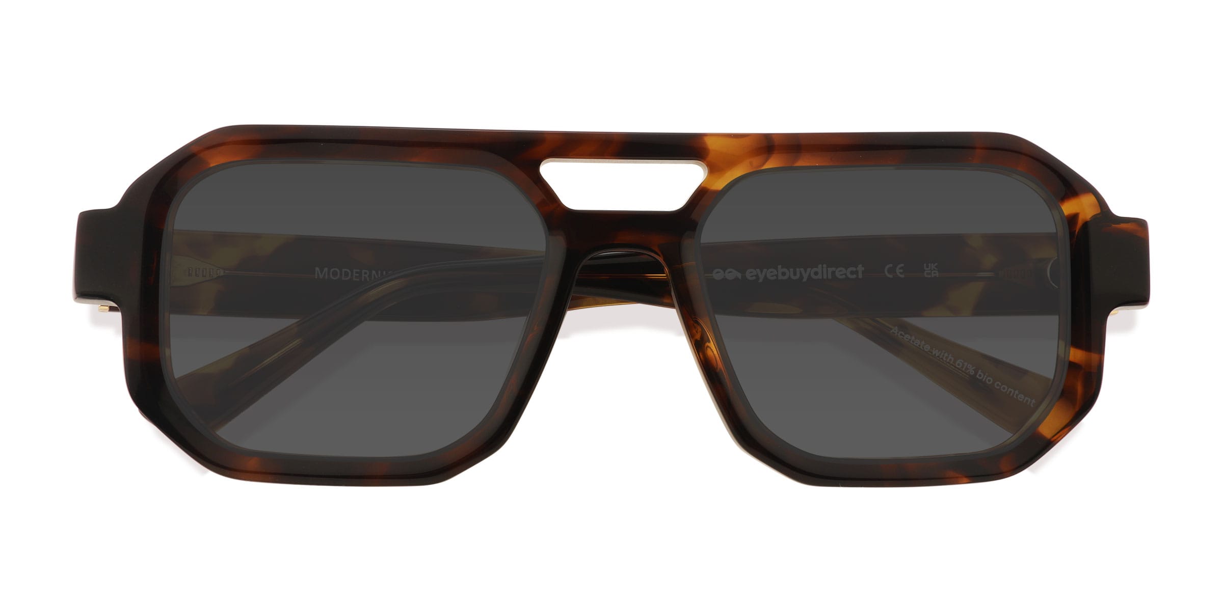 Unisex s aviator Tortoise AcetateEco Friendly Prescription sunglasses - Eyebuydirect s Modernist 59$