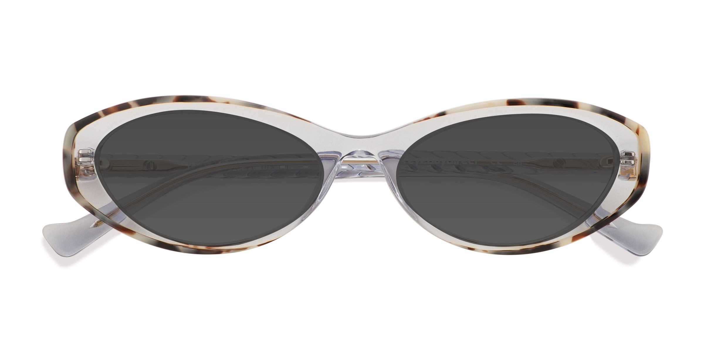 Female s oval Ivory Tortoise Blue Acetate Prescription sunglasses - Eyebuydirect s Basset 73$