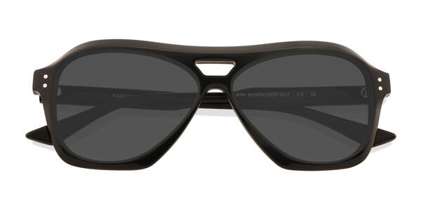 Black Harcourt -  Acetate Sunglasses